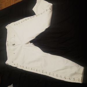 Torrid lace up Jeggings